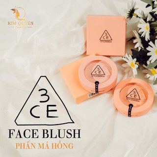 Phấn má hồng 3ce face blush, phấn má hồng mềm mịn siêu lì