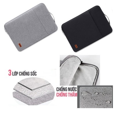 Túi Chống Sốc Bảo Vệ Laptop Có Tay Cầm 13 Inch, 14 Inch, 15 Inch, 15.6 Inch HARAS TC004