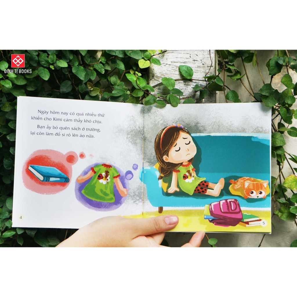 Sách - Giáo dục nhân cách cho trẻ - Bé học cách yêu thương, đồng cảm và biết ơn - Đinh Tị Books