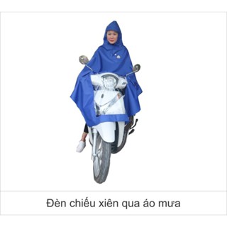 Áo mưa choàng kính siêu nhẹ đi xe máy Thủ Đô Vàng- Chính hãng