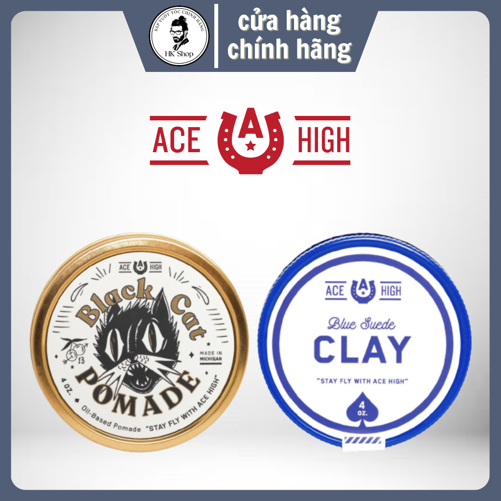Sáp vuốt tóc Ace High Pomade