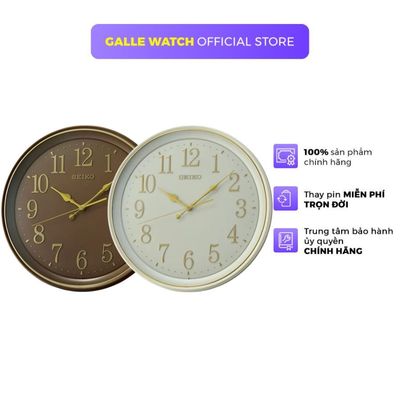 Đồng hồ treo tường SEIKO QXA798 máy Quartz cao cấp, thiết kế tối giản, thanh lịch phù hợp với mọi không gian sống