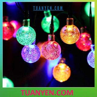 [Hỏa Tốc] DÂY ĐÈN LED CHERRY BALL BI BỌT TRÒN NƯỚC TRANG TRÍ TẾT NOEL, NHÀ CỬA SIÊU BỀN DÂY 8 MÉT