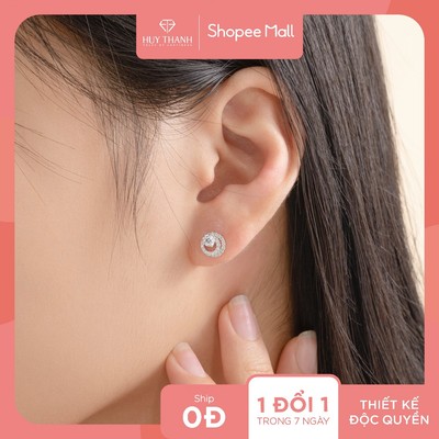 Bông Tai Nữ Vàng Tây BT406 Huy Thanh Jewelry