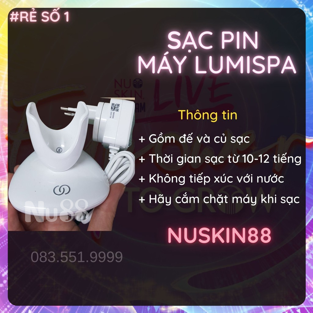 Sạc Máy Rửa Mặt LumiSpa NuSkin