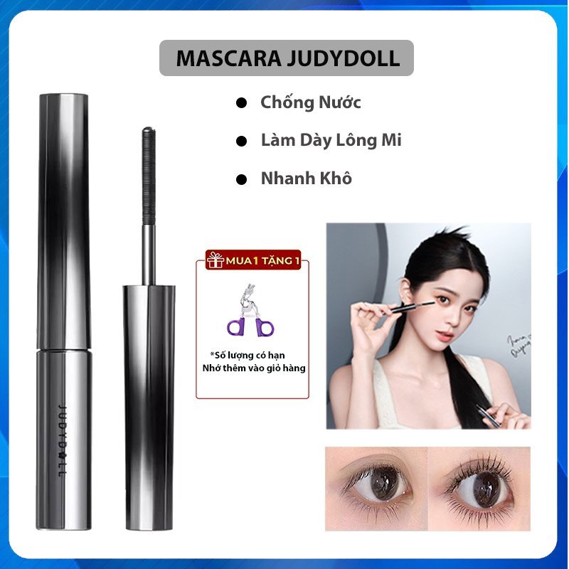 Mascara chuốt mi 3D Judydoll chống nước lâu trôi giúp đôi mi cong dài quyến rũ