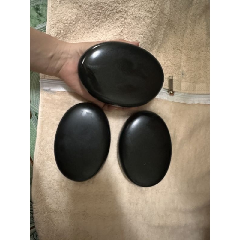 Đá massage chườm gan. Đá nóng.