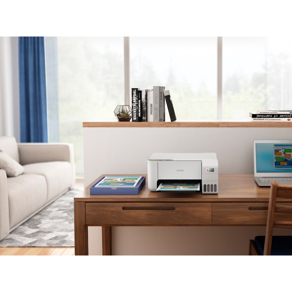 Máy In Phun Màu Epson L3216 Đa Chức Năng Tích Hợp Bình Mực Chống Tràn