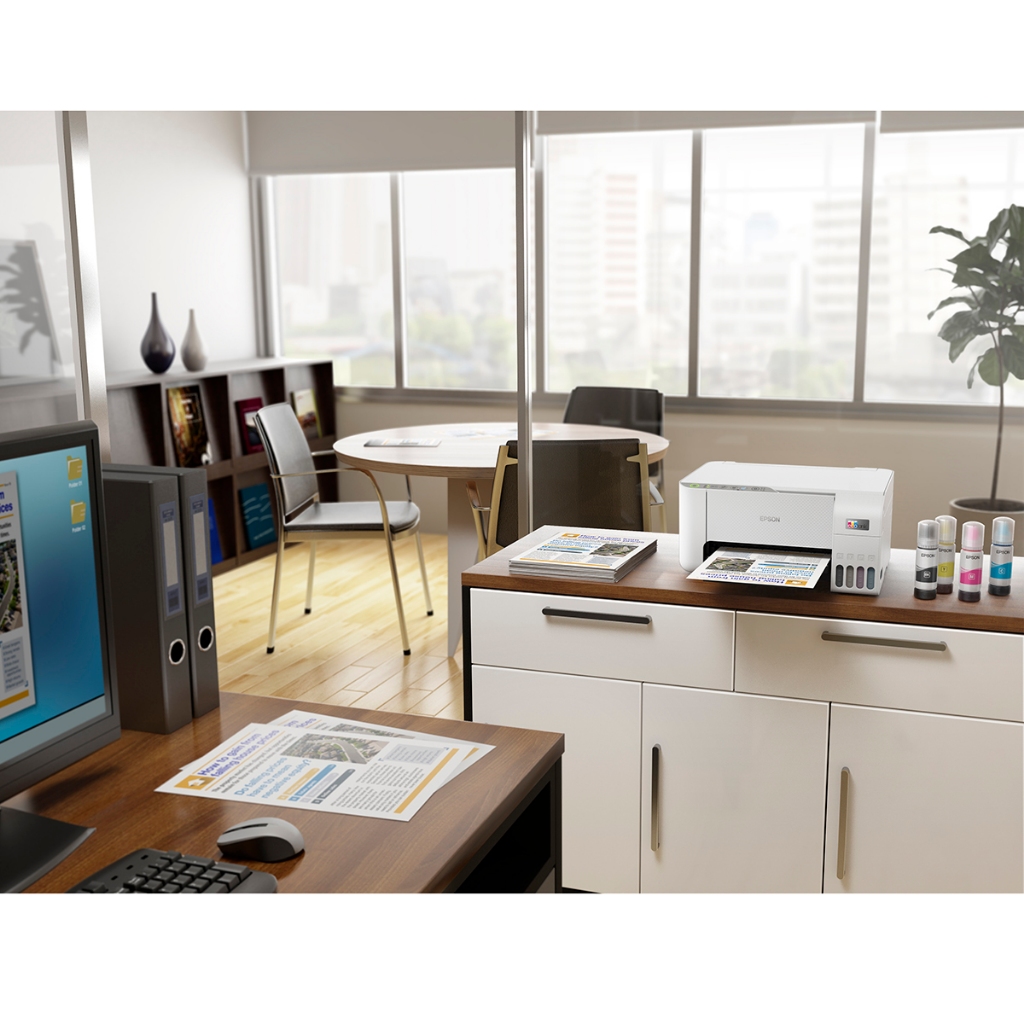 Máy In Phun Màu Epson Ecotank L3256 Tích Hợp Khả Năng In Di Động Và Chia Sẻ Hiện Đại