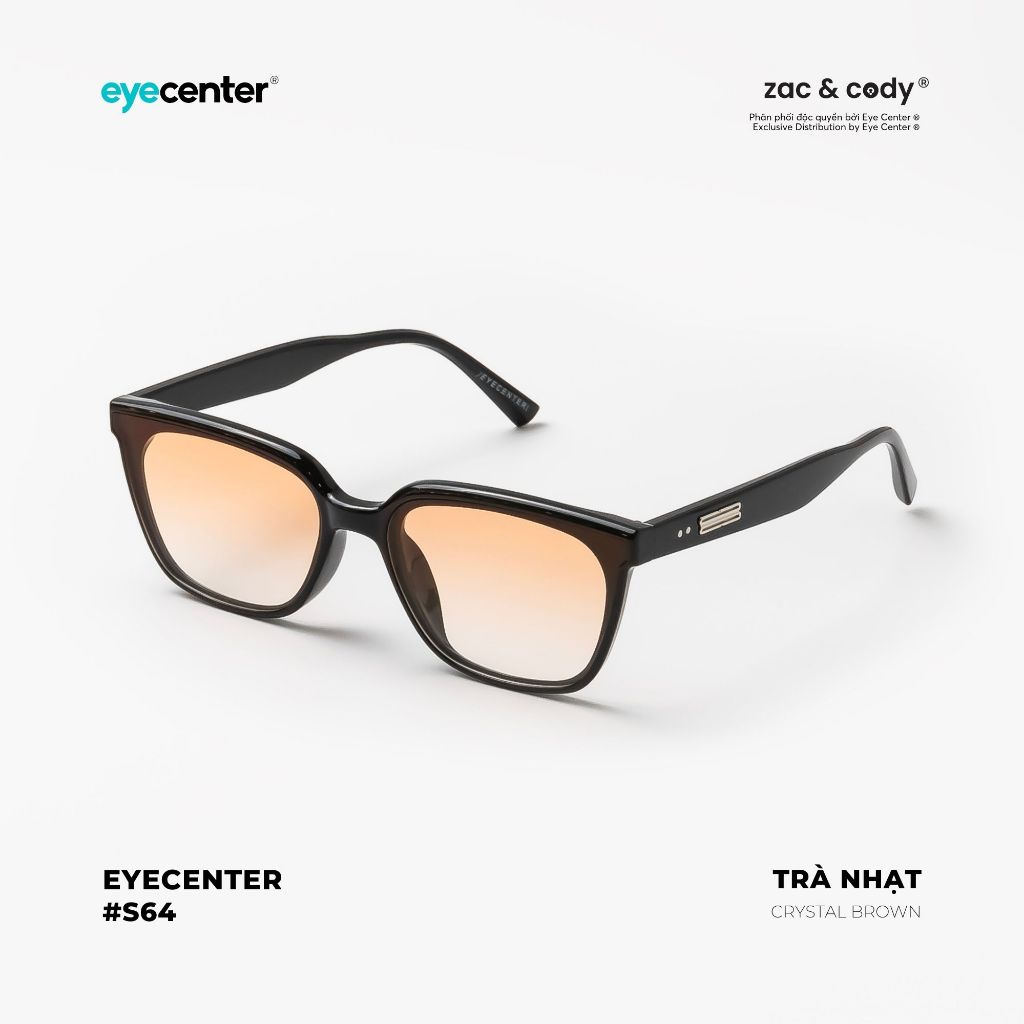 Kính mát nam nữ chính hãng EYECENTER S64S  nhựa dẻo siêu nhẹ nhập khẩu by Eye Center Vietnam