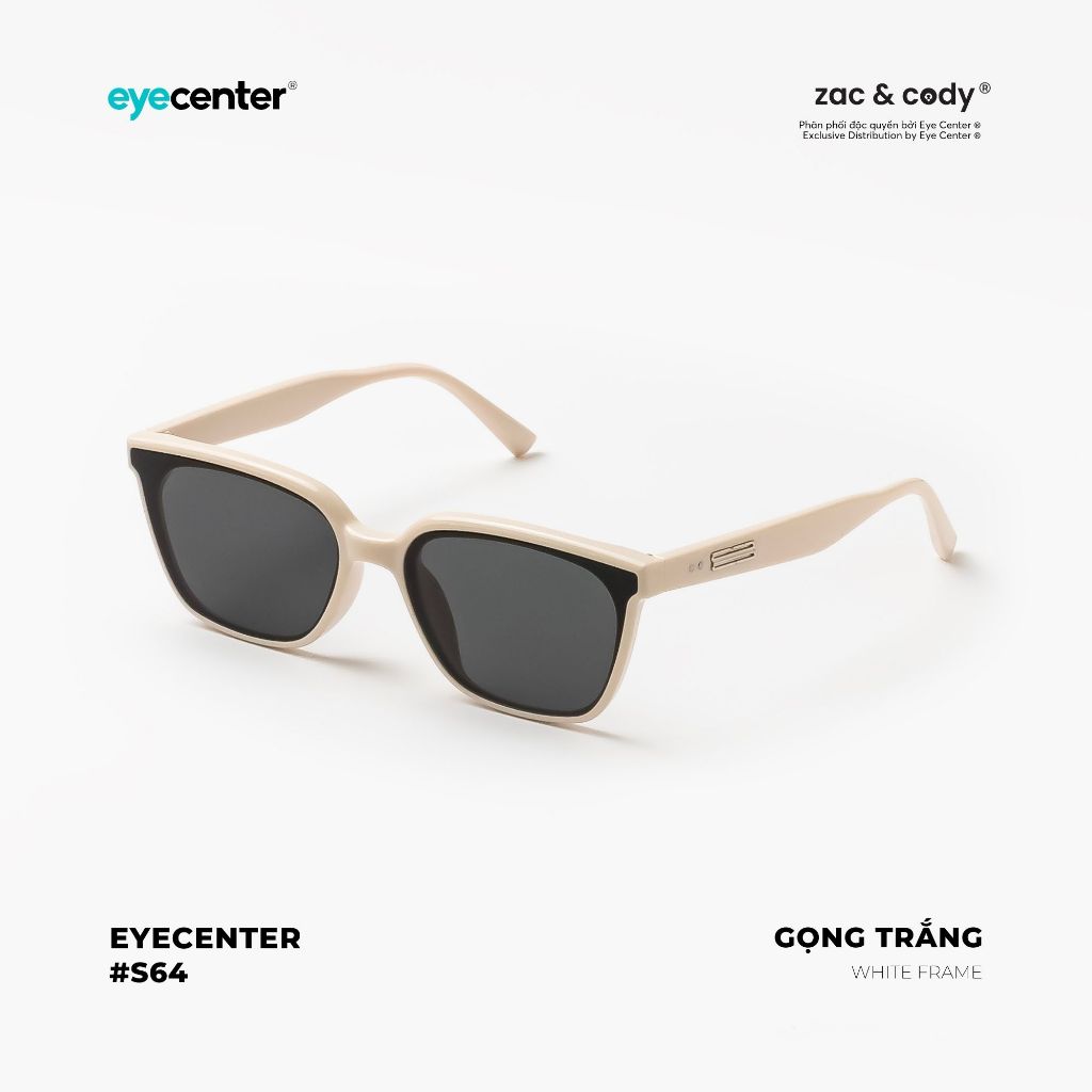 Kính mát nam nữ chính hãng EYECENTER S64S  nhựa dẻo siêu nhẹ nhập khẩu by Eye Center Vietnam
