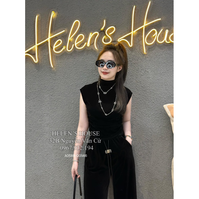 Áo nhung sang chảnh