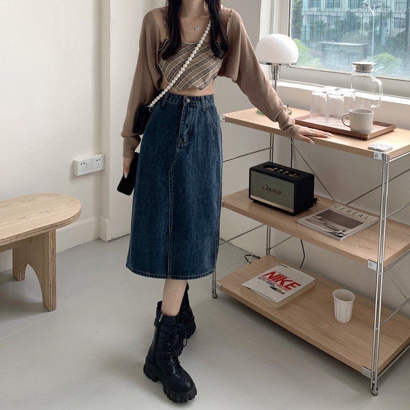 Áo váy polo kẻ siêu xinh