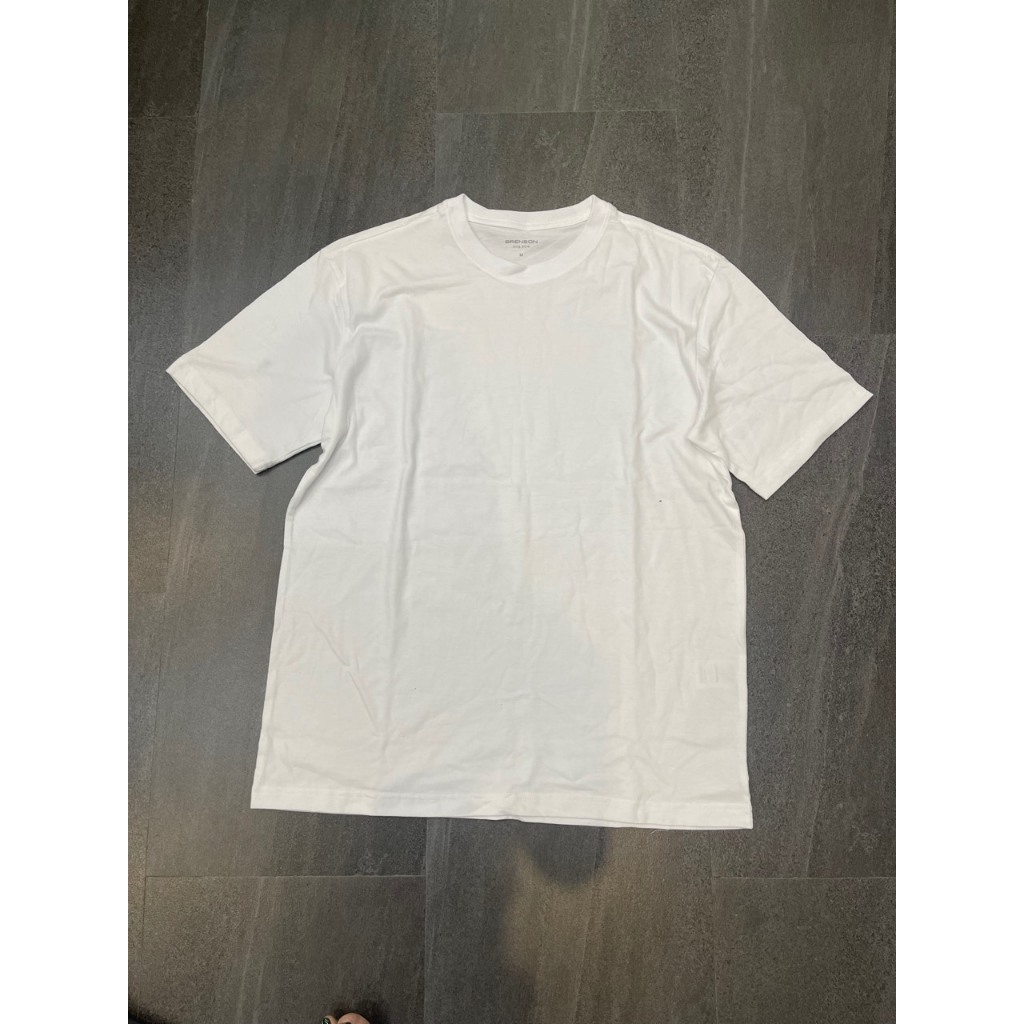 Áo thun trơn tay ngắn Nam Nữ Brenson xuat Hàn dư xịn chất thun cotton 100% rất đẹp vnxk 4 màu co big size