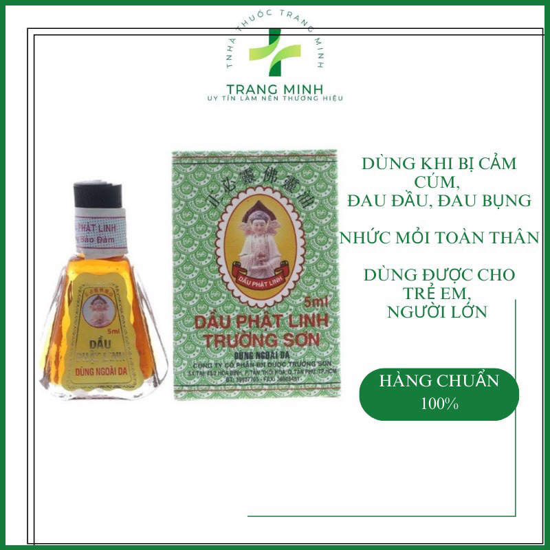 Dầu phật linh Trường Sơn 5ml