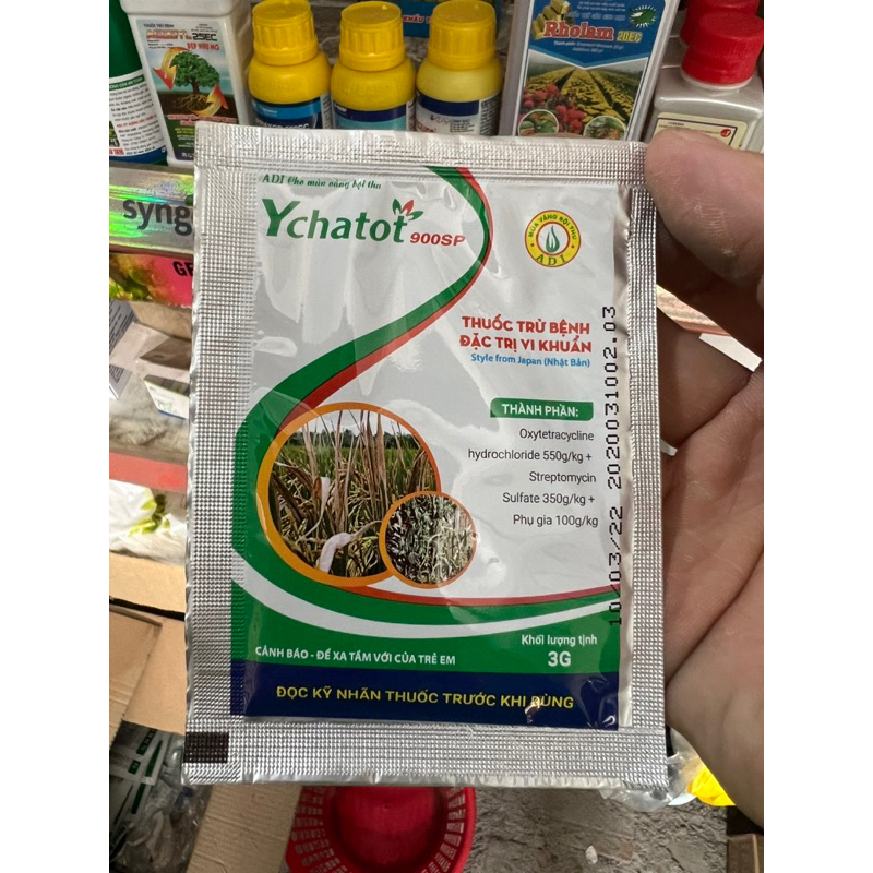 Thuốc trừ vi khuẩn Ychatot 900SP gói 3gr