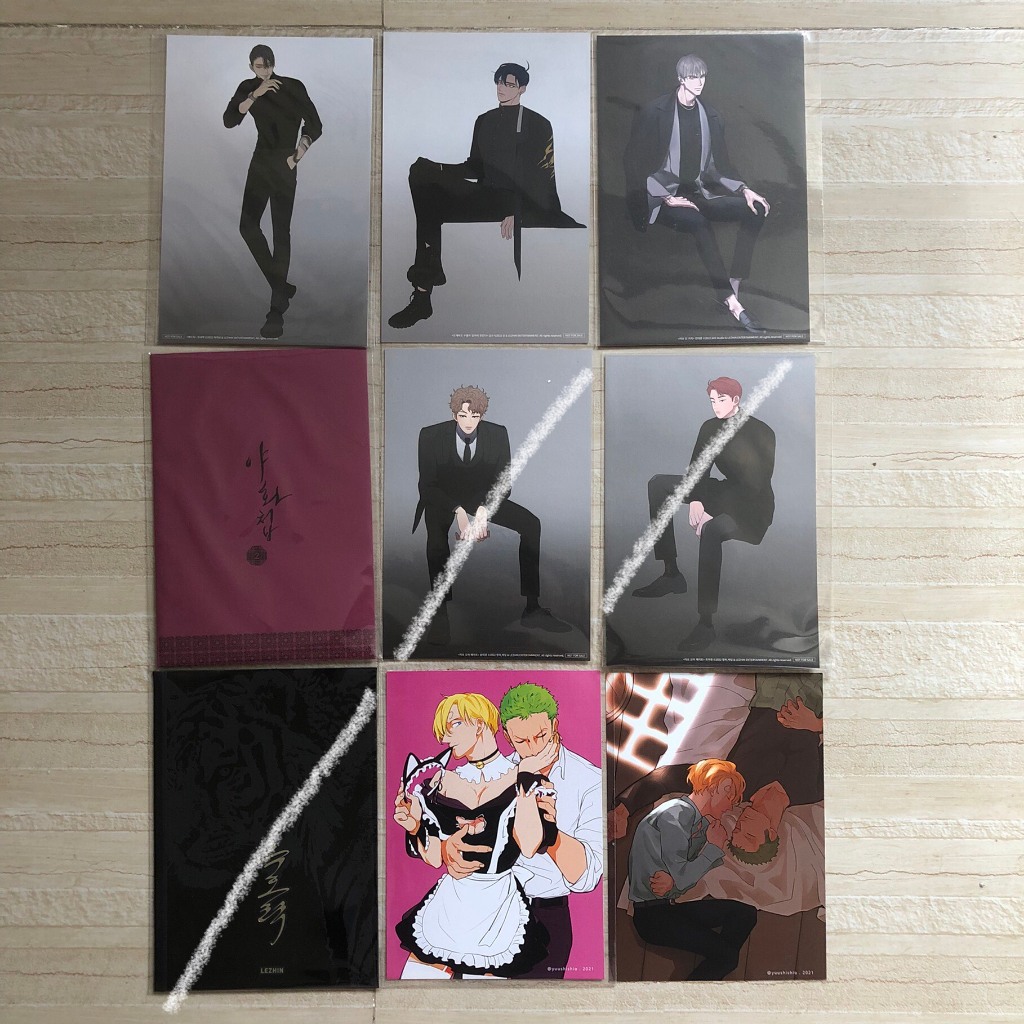 Postcard - Lịch Hắc Hổ Lezhin 2022