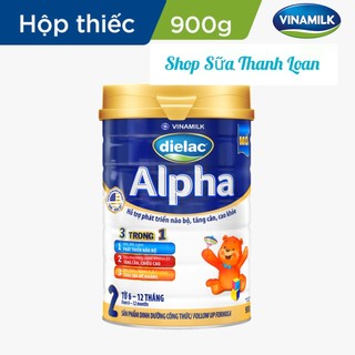 (HSD T4-2028) Sữa Bột Vinamilk Dielac Alpha 2 400g/ 900g [Cho Bé Từ 6 -12 Tháng].