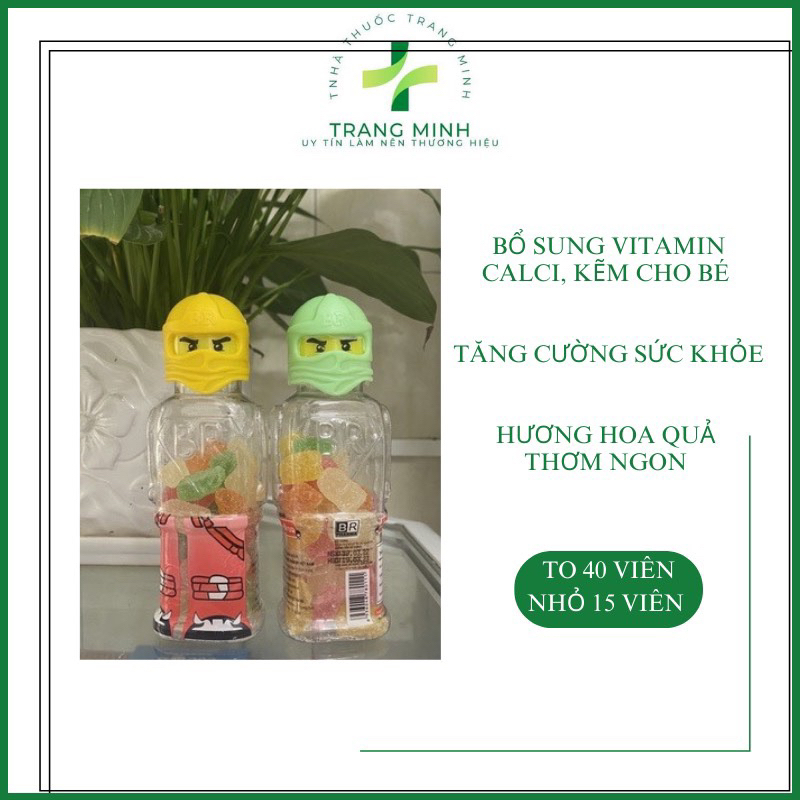 Kẹo dẻo Malisa siêu nhân, gấu cho bé - bổ sung vitamin, calci, kẽm cho bé