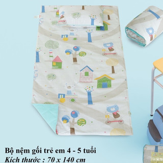 Bộ nệm gối size nhí Hometex (4-5 tuổi)
