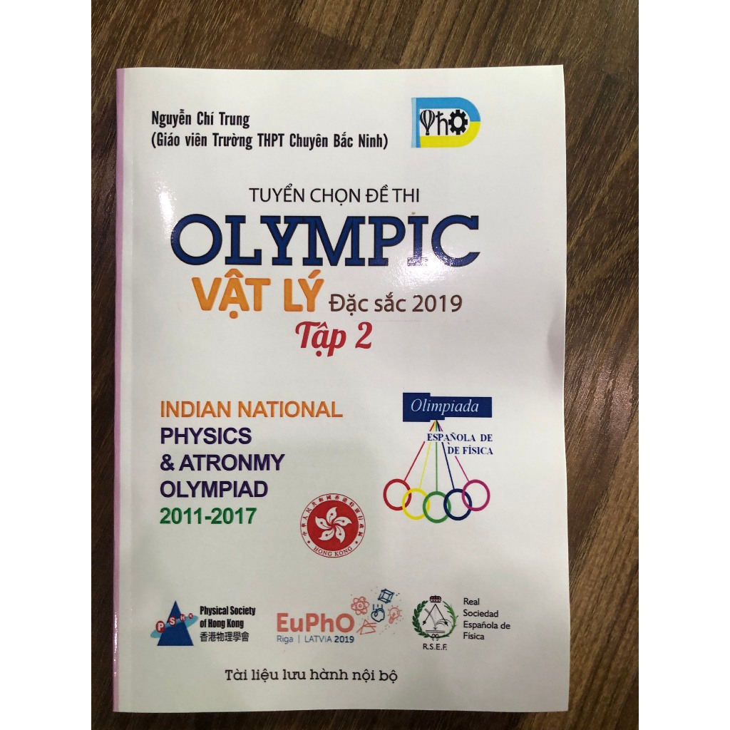 Sách - Tuyển Tập Đề Thi OLYMPIC Vật Lý Đặc Sắc 2019 - Tập 2