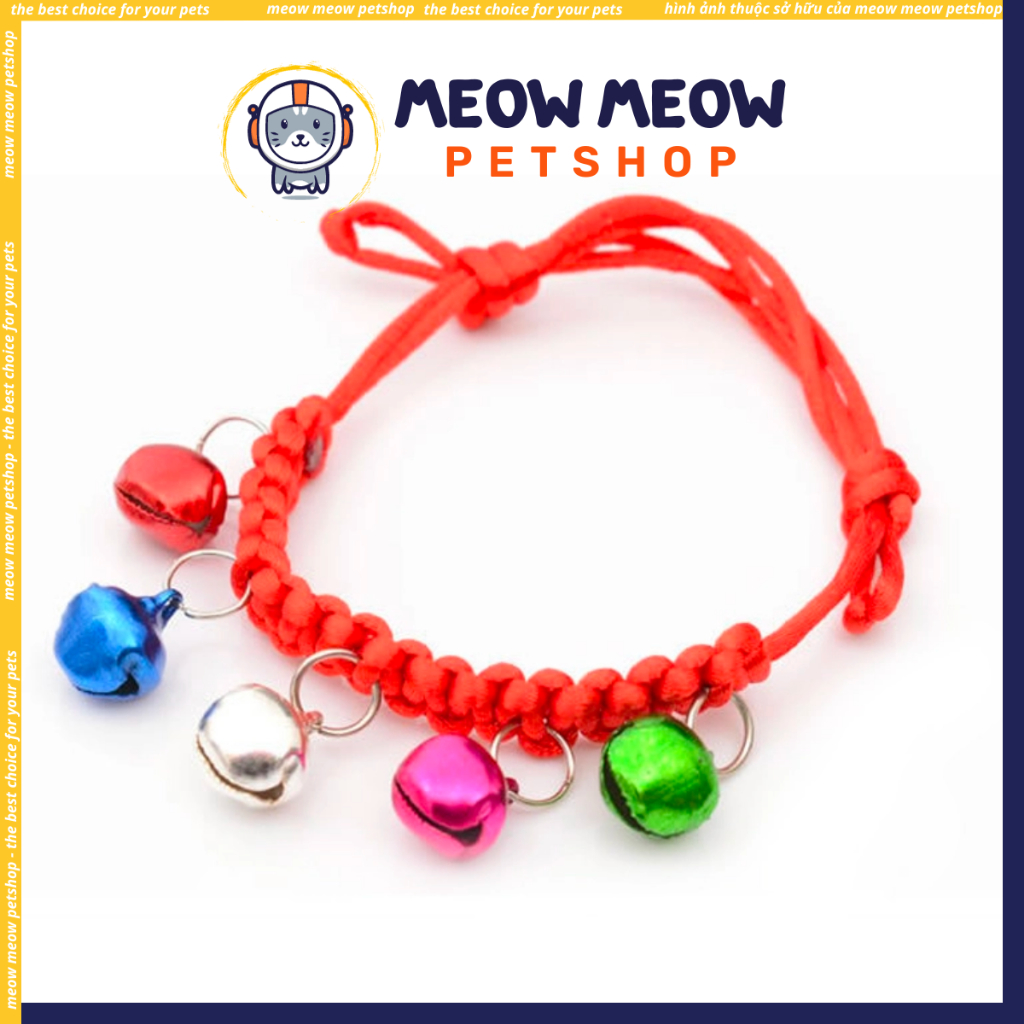 Vòng cổ lục lạc cho mèo siêu dễ thương. Vòng cổ vòng lục lạc cho mèo.