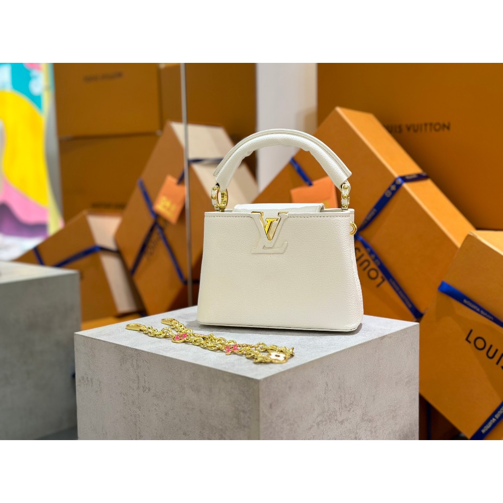 TÚI LV CAPU SZ21 DA BÒ