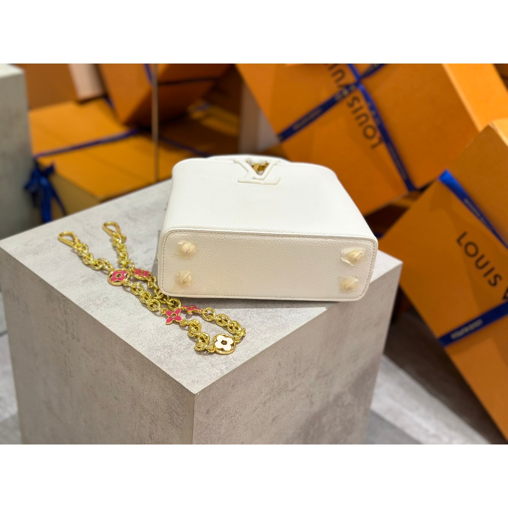 TÚI LV CAPU SZ21 DA BÒ