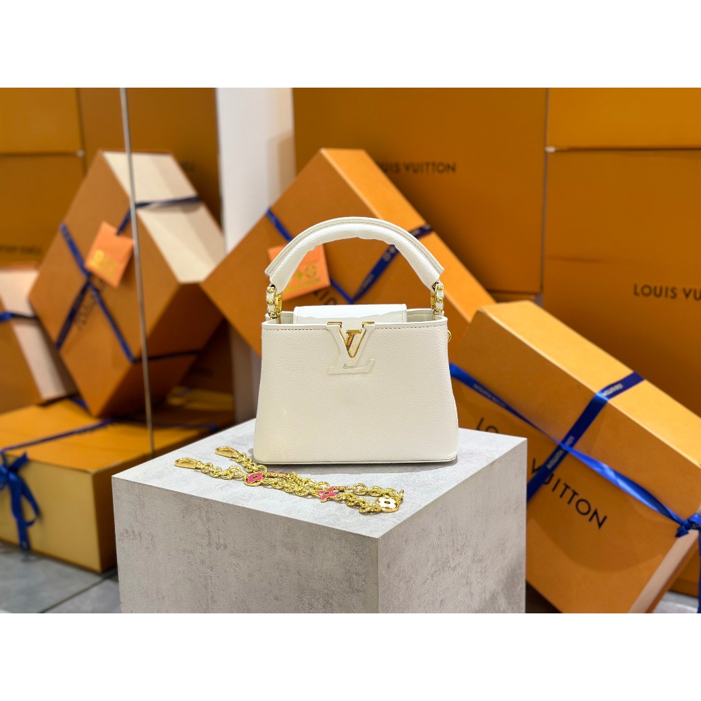 TÚI LV CAPU SZ21 DA BÒ