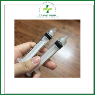 Combo 5 núm silicon và xylanh rửa mũi cho bé - giúp vệ sinh mũi cho bé luôn sạch sẽ