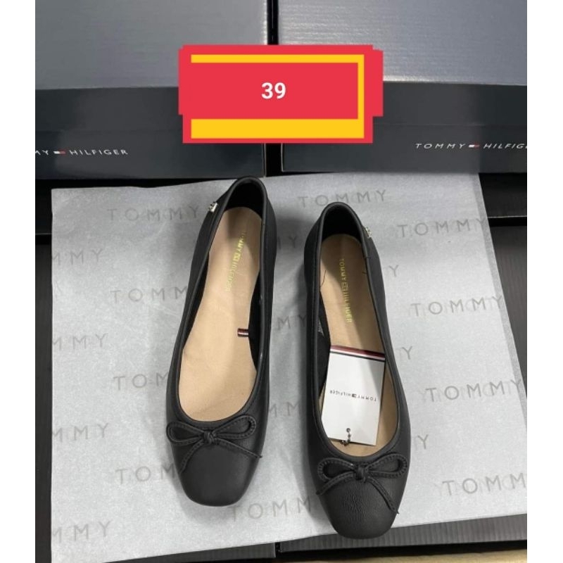 Giày da bò đế bệt Tommy Hilfiger