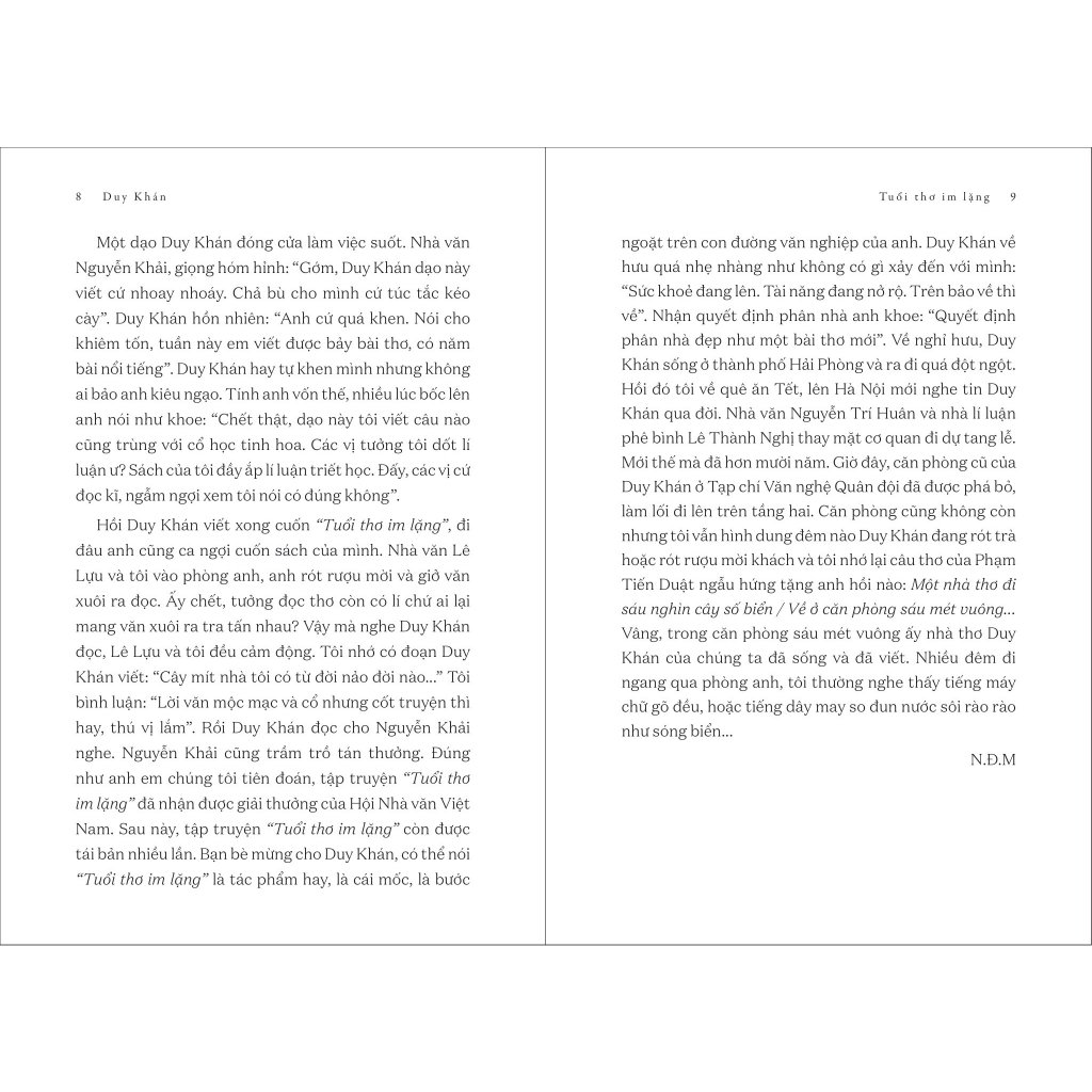 Sách - Tuổi Thơ Im Lặng