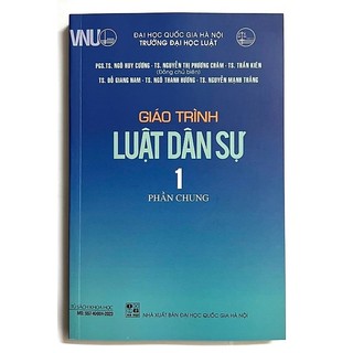 Sách - giáo trình luật dân sự: tập 1 - phần chung
