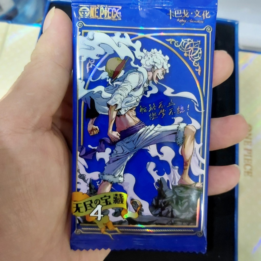 [One Piece Kayou]Pack túi thẻ chính hãng TCG Mặt Trời Nika joyboy gear 5 Luffy 1459 NF20 1-1