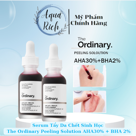 Serum Tẩy Da Chết The Ordinary AHA 30% BHA 2% Peeling Solution