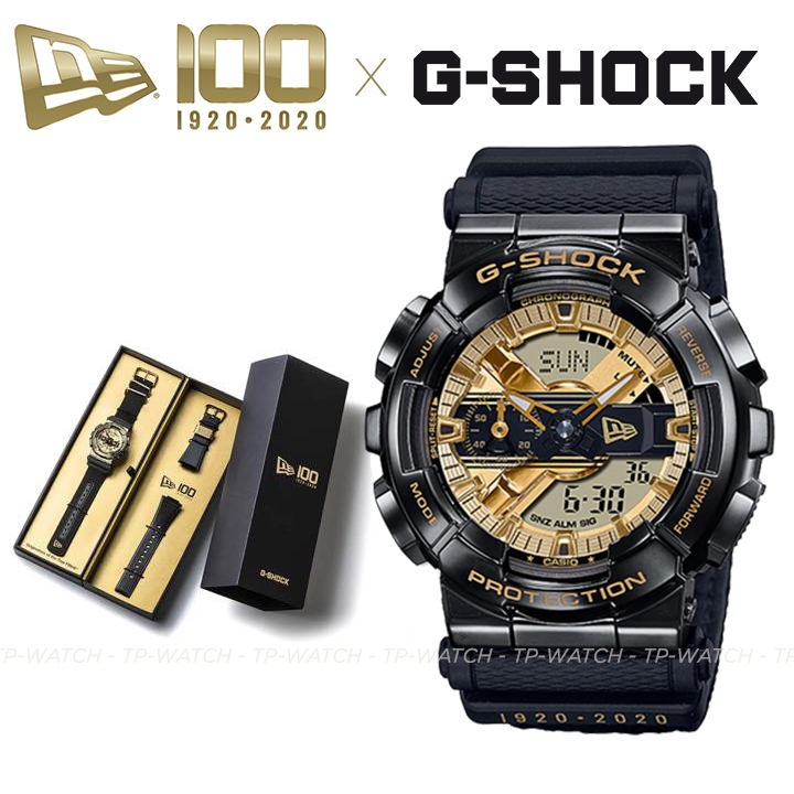 Đồng hồ nam Casio G-Shock GM-110NE-1ADR New Era kỷ niệm 100 năm | GM-110NE-1A Limited Edition