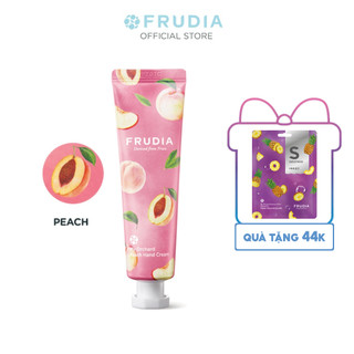 [Tặng 44k] Kem Dưỡng Da Tay Chiết Xuất Từ Trái Đào Frudia My Orchard Peach Handcream 30ml