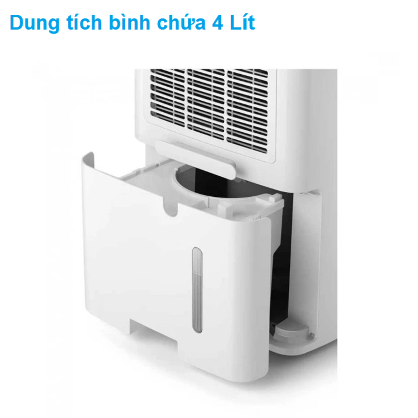 Máy hút ẩm Philips DE3203/00, công suất 395W, 4 Lít, diện tích sử dụng 63m2 - HÀNG CHÍNH HÃNG