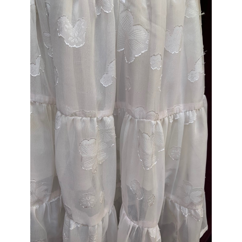 Set chân váy voan gấm cho bé gái