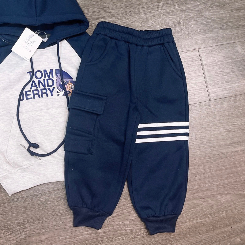 Bộ nỉ hoodie Tom&jerry