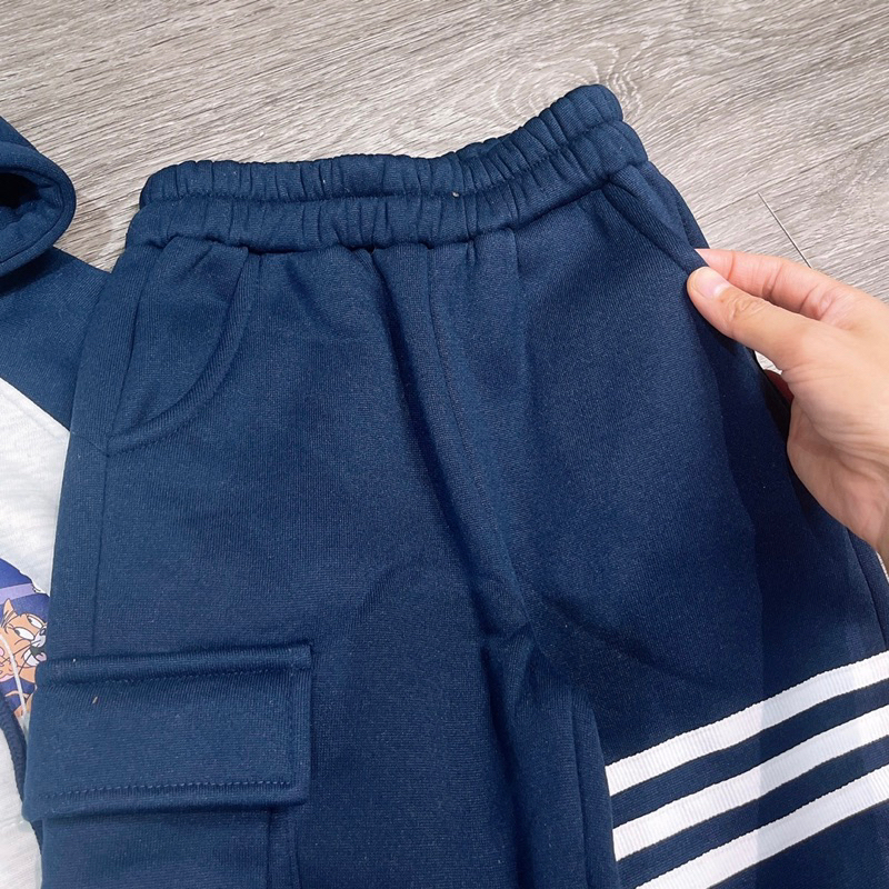 Bộ nỉ hoodie Tom&jerry