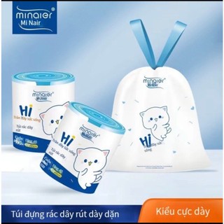 Túi Đựng Rác Có Dây Kéo Loại Siêu Dày Dai Chắc Chắn, Túi Đựng Rác