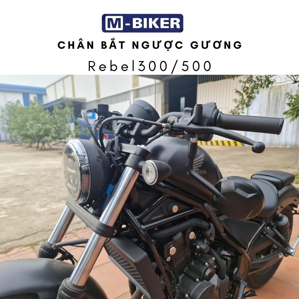 Chân gương đảo ngược honda rebel 300/500