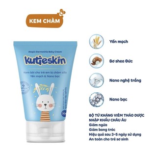 Kem bôi cho bé bị chàm sữa kutieskin 30gr