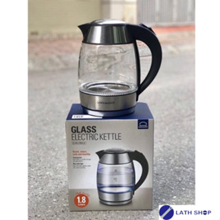 Ấm Siêu Tốc Bằng Thủy Tinh LocknLock Có Đèn Sáng Khi Đun EJK418SLV 1.8L - Bảo Hành Chính Hãng