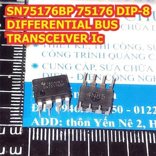 5 con SN75176BP 75176 DIP-8 DIFFERENTIAL BUS TRANSCEIVER IC truyền nhận bus vi sai kde1560
