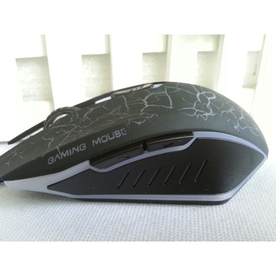 Chuột Có Dây Phát Sáng 6D Wrangler Gaming