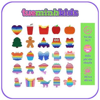 Pop It 2021 Đồ Chơi Giải Trí Thông Minh, Giảm Căng Thẳng Hiệu Quả Cho Người Lớn, Trẻ Em Tuệ Minh Kid's