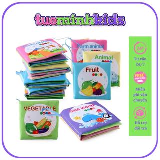Học Liệu Vải Tiếng Anh Đồ Học Cho Bé Nhiều Chủ Đề Giúp Kích Thích Thị Giác Vừa Học Vừa Chơi Tuệ Minh Kid's