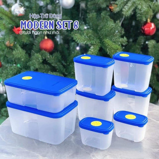 Tupperware💕Hộp trữ đông Freezermate Essential Fit 7 hộp